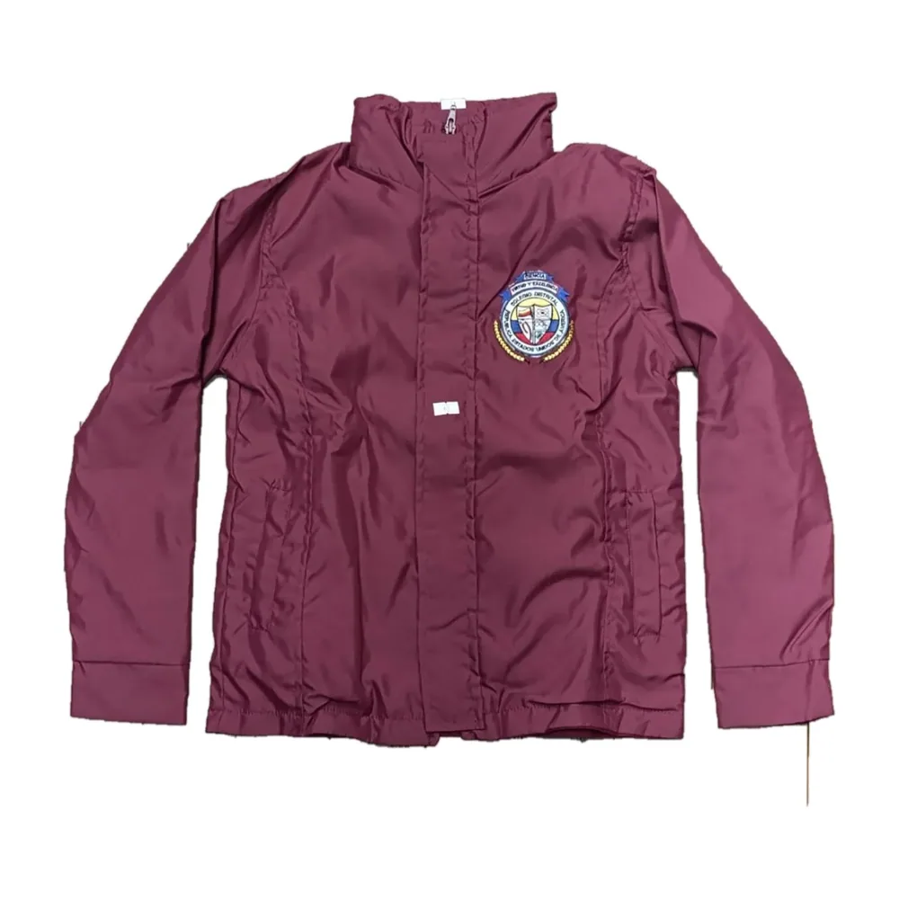 Chaqueta escolar vino con escudo institucional - NICKO Deportes